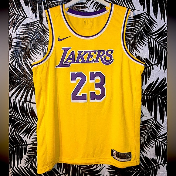 Nike Shirts Los Angeles Lakers Lebron James Lakers 23 Nike Adidas